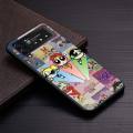 Cartoon P-Powerpuff-Girls Phone Fold Case for Samsung Galaxy Z Flip 5 4 3 ZFlip4 Z Flip5 5G ZFlip3 Flip4 Flip3 Black Shell Cover. 