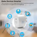 10a Cozylife Wifi Smart Plug Socket With Energy Monitering Remote Control 3pin Adapter Smart Home Work With Alexa Google Home. 