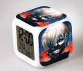 Anime Tokyo Ghoul Led Clocks Ken Kaneki Kirishima Touka Shuu Tsukiyama Uta Rize Kamishi Digital Alarm Clock Figure Toy Doll Gift. 