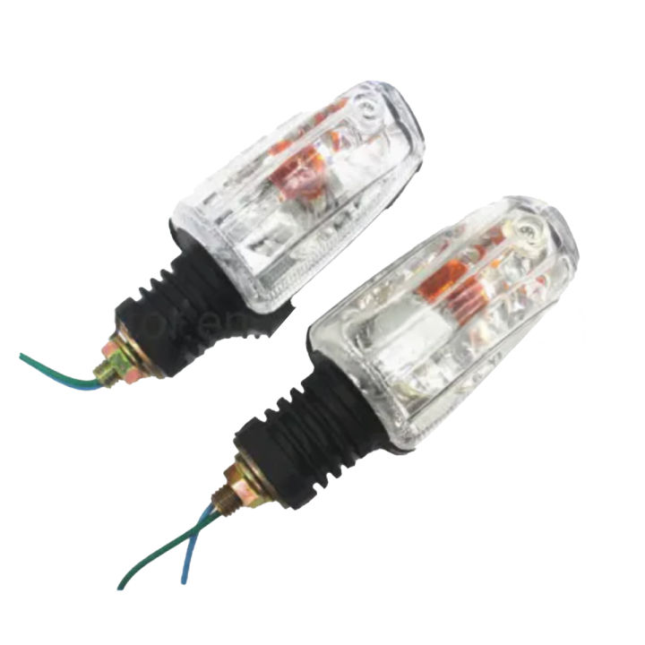 4pcs Mini Fancy Motor Bike Indicator, white color Fancy Bulb Fancy