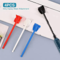 10Pcs Resin Mixer Paddles Mixer Drill Attachment for Resin, Paint, Silicone, Ceramic Glaze Mixing. 