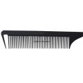 Hot Fashion Fine-Tooth Comb Metal Pin Anti-Static Hair Style Rat Tail Comb 220X28x4mm Hair Styling Hair Accessories Beauty Tools. 