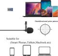 BOYA BY-M1 Lavalier Microphone for Smartphones Canon Nikon DSLR Cameras Camcorders Audio Recorder PC. 