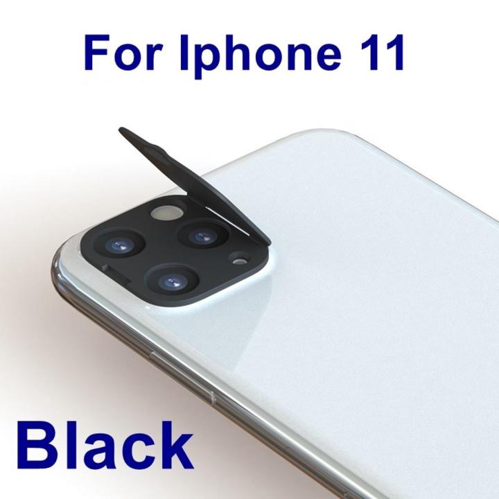 Phone Back Camera Lens WebCam Cover Plastic Sticker Privacy Screen Protective Camera Case For iPhone 12 11 Pro Max-For iphone 11
