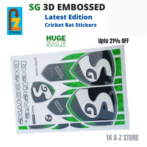 NEW%20SG%203D%20Embossed%20Cricket%20Bat%20Sticker%202023%20Green%20Edition%20%7C%7CCRICKET%20BAT%20STICKEER%20%7C%7C%20SG%203D%20BAT%20STICKER%20%7C%7C%20100%25%20PERFECT%20FOR%20PROFESSIONALS%20BAT%20-%20Image%203