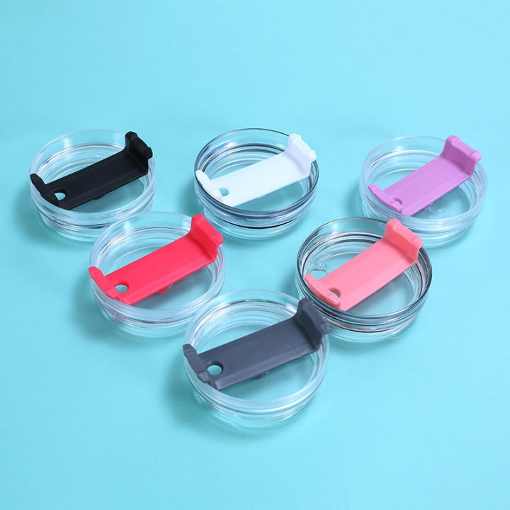 40oz Sealing Bottle Cover Splash Spill Proof Plain Plastic Lids For Tumbler Cup Multicolor Bottle Accessories
