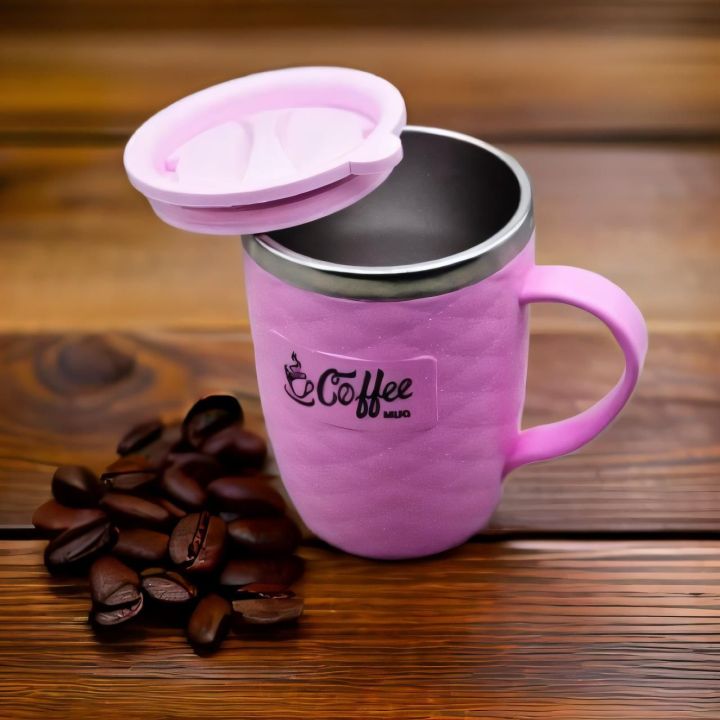 Hot & Cold Double Wall Mug Stylish, Sustainable, And Temperature Retaining l ECoSip 400ML Double Wall Mug Keep Your Beverages Hot Or Cold In Style