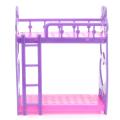 NYT Plastic Bunk Bed W/ Ladder 1:6 For Barbie Doll'S House Dollhouse Furniture. 