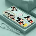 Vivo Y200 Y19s Disney Character Mickey Mouse Case for Girls Boys Kids Protective Case Square Edge Casing. 