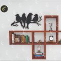 Love Birds Wall Art, 3D Wooden Wall Art, Birds on Tree, Birds Decoration, Room Decoration items, Home decoration ideas, Elegant Wall Décor, Stylish Wall  Art, Birds Wall Décor, New Design Wall Decorations. 