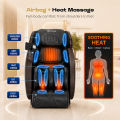 JC Buckman IndulgeUs 2D Full Body Massage Chair – Zero Gravity Recliner, 28 Massage Rollers, 12 Auto Programs, Heat Therapy, Bluetooth Speakers, Full Body Air Compression & 2-Year Warranty. 