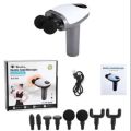 Rechargeable Double Head Massager – Electric Body Massage Machine for Pain Relief. 