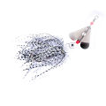 MeterMall 14cm Fishing Lure 5 Color Heart-shaped Rotating Sequins Fishing Bait Suitable For Freshwater Saltwater. 