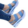 Summer Sandals Ankle Strap Breathable Women Slippers. 