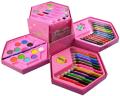 Multi Colour 46 PCS kit Pink Colour Box Best Quality. 