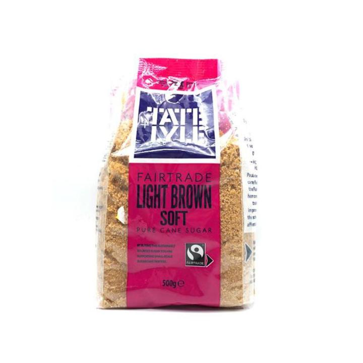 Tate & Lyle Fairtrade Light Soft Brown Sugar, 500g