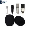 ALOGY Ball Type Foam Pop Filter For Condenser Microphone Pop Filter Shield for Recording Broadcasting Streaming - Black. 