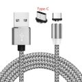 【All Of Me】Magnetic Type Cable QC 3.0 USB Fast Car charger For Samsung galaxy A5 A7 2017 A50 A20E Leagoo S8 Pro Oppo Reno Z Realme. 