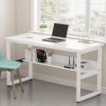 Computer Desk & Study Table Gaming Workstation with Laminated Wooden Sheet Powder Coating Metal frame  Home Office Desk Table, Laptop Table, Wood Gaming Desk. 