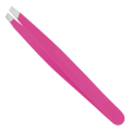 Tweezer-Eyebrow Tweezer-For Hair Removal-Color : Silver/Pink/Black. 