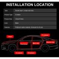 5M L-Shape Auto Car Door Trunk Seal Strip Rubber Weather Strip Edge Universal 5 Meters High Quality Car Silence Scheme Rubber Seal Strip Shape Soundproof Bumper strip car interior door accessories. 