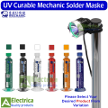 MECHANIC UV Solder Resist Mask 10CC BGA UV Curable Red Blue Black Yellow Green Solder Mask Solder Paste Oil Welding Paste by Electrica. 