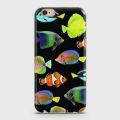 Oppo A57 Cover - SkinLee HQ Supreme Case (Soft) - Abtract Colorful Fishes - SKINLEE-446-1-81-58. 
