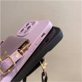 HOCE Luxury Leather Wallet Crossbody Lanyard Phone Case for iPhone 15 14 11 12 13 Pro Max X XS XR 7 8 15 Plus Cases Neckband Card Shockproof Cover. 