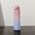 900ml Water Bottle with Straw Girls Large Portable Travel Bottles. 