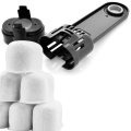6 Pack Charcoal Filters Compatible for Breville BWF100 Machines, Breville Espresso Machine Water Filter Parts. 
