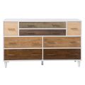 Multiple Front Sideboard and 8-Drawer Dresser with Classic Chester Design - Elegant Wooden Sideboard and Chester Drawer for Versatile Storage. 