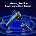Wireless Headset Gaming Earbuds 65ms Low Latency TWS Bluetooth Earphone 9D Stereo HiFi Audio Sound Earsets with Mic. 