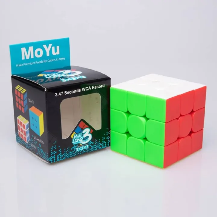 3x3%20Moyu%20stickerless%20Speed%20Cube%20-%20Image%204