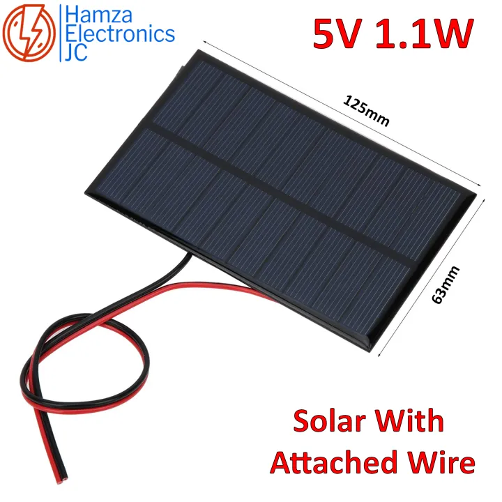 5V 1.1W Small Solar Panel Module DIY Polysilicon for Toys Charger ...