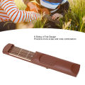 Pocket Guitar Practice Tool Finger Flexibility 6 String 4 Fret Guitar Training Fingerboard for Daily and Teaching. 