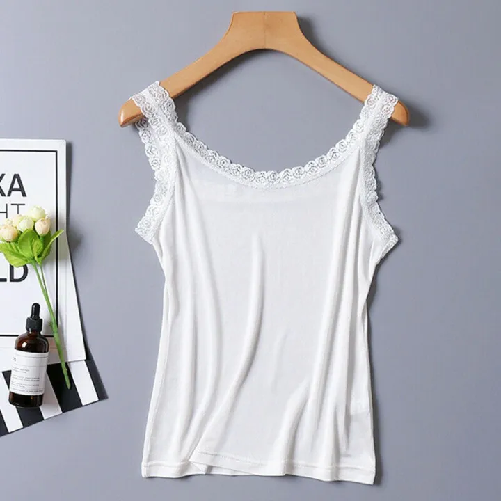 Summer%20Lace%20Trim%20Cotton%20Camisole%20Tank%20Top%20-%20Soft,%20Stretchy,%20Free%20Size%20-%20Image%206