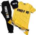 Free fire Printed Tracksuit For Men & Boys - Soft & Comfortable Fabric Trouser & tshirts for men. 