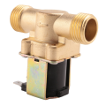 1/2 inch Ac 220V Normally Closed Brass Electric Solenoid Magnetic Valve for Water Control Chemical Liquid Industry Pumps. 
