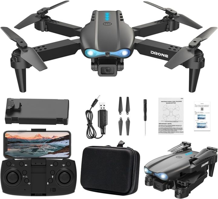 E88%20Drone%20RC%20Drones%20Pro%204K%20HD%20Dual%20Camera%20GPS%20WIFI%20FPV%20Quadcopter%20Foldable%20Bag%203%20Battery%20-%20Image%202