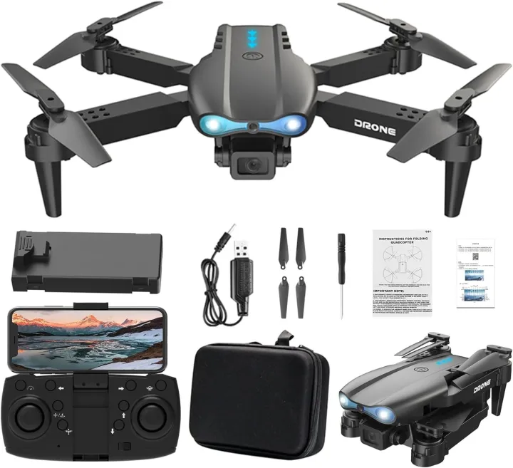 E88%20Drone%20RC%20Drones%20Pro%204K%20HD%20Dual%20Camera%20GPS%20WIFI%20FPV%20Quadcopter%20Foldable%20Bag%203%20Battery%20-%20Image%202