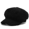 Fashion Fleece Baseball Cap Ladies Women Girls Baker Winter Warm Cap Boy Peaked Cap Newsboy Hat. 