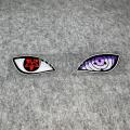 Car Styling Vinyl Stickers for Anime Eyes Graphics Motor Bikes Electric Computer Case Decal Waterproof. 