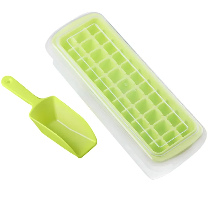 Ice%20Cube%20Tray%20(33%20Cubes)%20For%20Freezer%20Comes%20with%20Ice%20Container,%20scoop%20and%20Cover%20-%20Image%202
