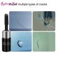 Car Broken Glass Repair Kit Windshield Kit DIY Car Window Tool Glass Scratch Crack Repair Cream Repair Fluid Easy to use and operate easy to transport and store. 