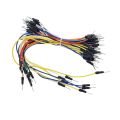 65PCS Male to Male Flexible Breadboard jumper wire. 