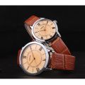Kezzi Brand Leather Strap Quartz Watch Casual Skull Dial Japan Movement Waterproof Ladies Watches Men Clock. 
