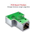 2pcs 1 to 2 Ways Ethernet RJ45 Female Cable Splitter Adapter Connector for Router PC Laptop IP Camera TV Box. 