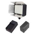 Combo 396 LED Studio 6000K 3150LM Video Light Lamp for Canon Nikon Digital Camera With Battery And Charger. 