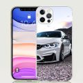 Blue Red Car for Bmw Cover Phone Case For iPhone 11 14 Pro Max 15 13 12 Mini X 8 6S 7 Plus XS + XR 5S SE Call Mobile Coque. 