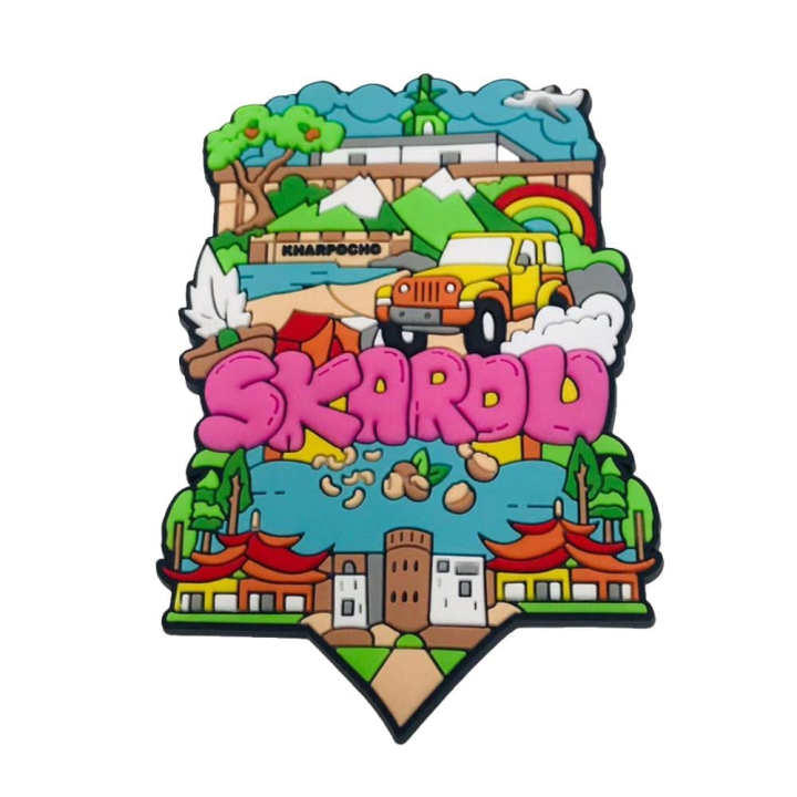 Travel Pakistan Cities Series Fridge Magnets, 3D Souvenirs, Lahore, Hunza, Karachi, Islamabad, Skardu, Bahawalpur Designs By MugArt
